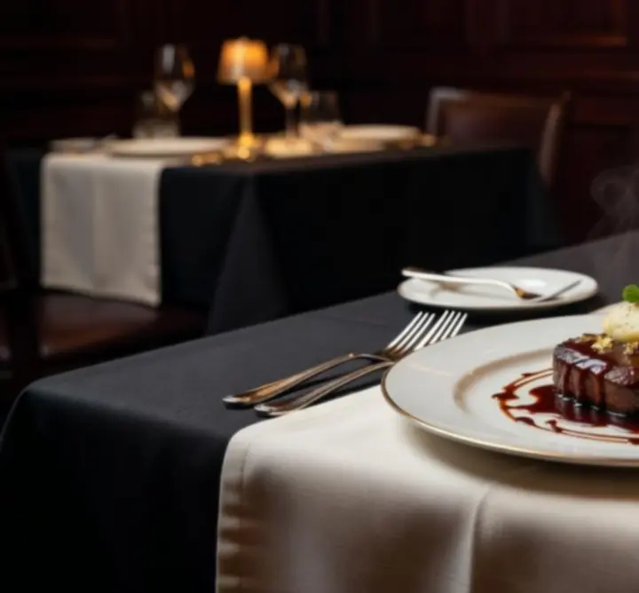 Gourmet fogások elegáns tálalásban, fine dining élmény a lounge szekcióban