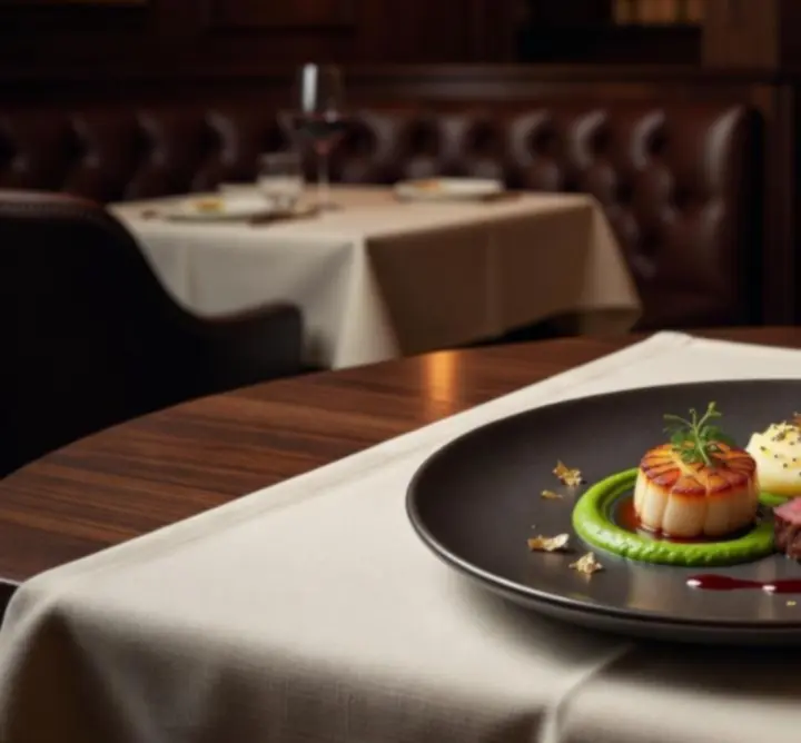 Gourmet VIP menü – elegáns tálalású fine dining fogások és borpárosítás a Hopidushi Korlátolt Felelősségű Társaság VIP Lounge-ban